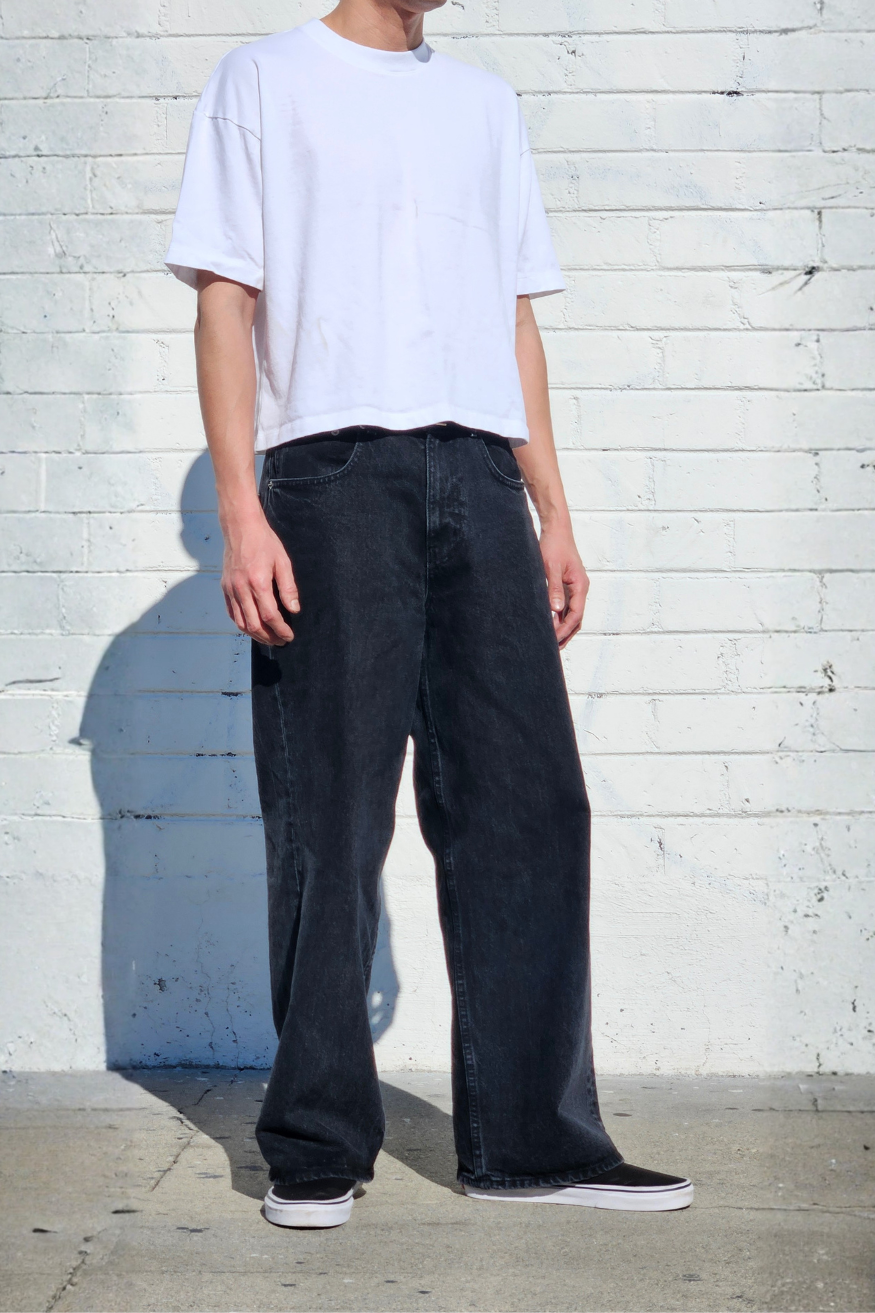 Vintage Black Super Baggy Jeans — Neo Blue Jeans – Made-in-USA